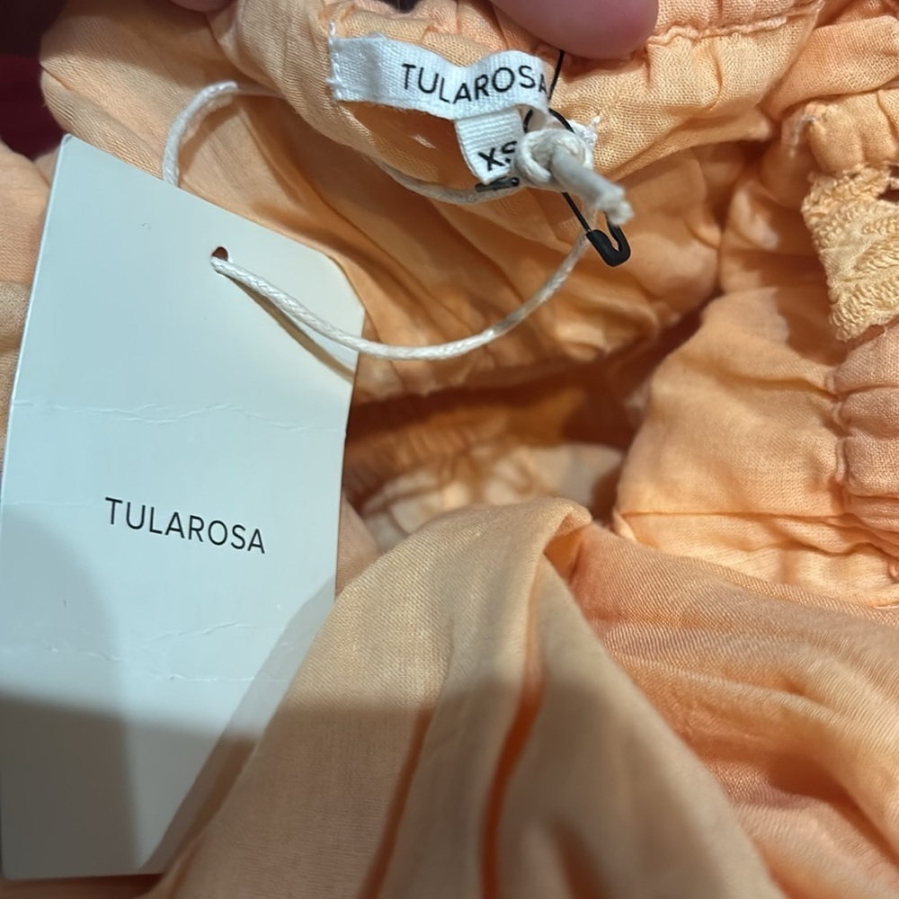 NWT Revolve x Tularosa Julian Dress in Cantaloupe Orange- Size XS - Picture 5 of 6